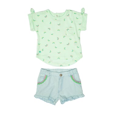 CONJUNTO NIÑA PILLIN MENTA PVU738MEN BEBE - 4
