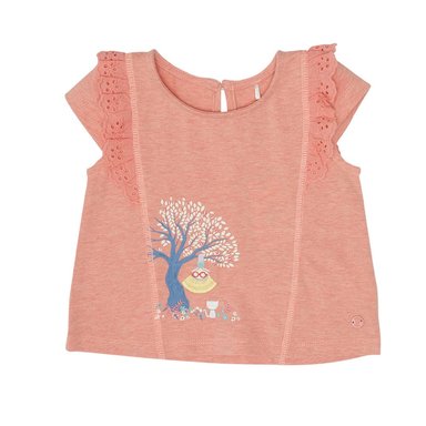 POLERA BEBÉ NIÑA ROSADO PILLIN - 4