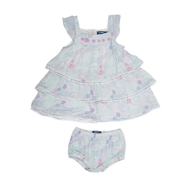VESTIDO BEBÉ NIÑA BLANCO PILLIN - 4