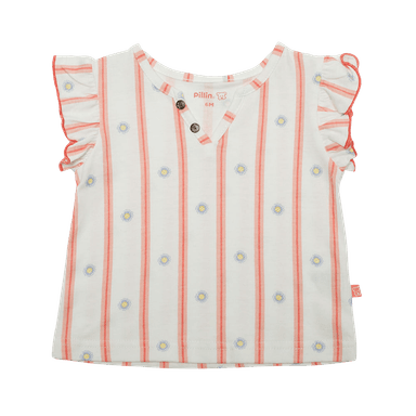 POLERA MANGA CORTA NIÑA PILLÍN PVU607BCO BEBÉ BLANCO - 1