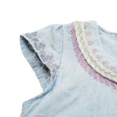SHORT BEBE  NIÑA DENIM PILLIN - 3
