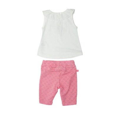 CONJUNTO ALGODÓN NIÑA PILLÍN PVU680BCO BEBÉ BLANCO - 2