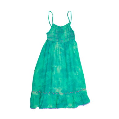 VESTIDO ALGODON NIÑA PILLIN VERDE PVU832VER - 1