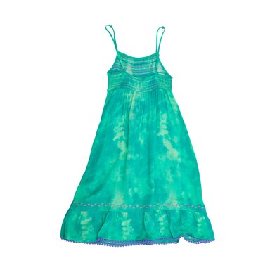 VESTIDO ALGODON NIÑA PILLIN VERDE PVU832VER - 2
