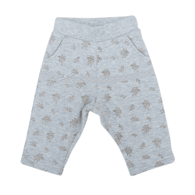 PANTALÓN DE BUZO BEBÉ NIÑA GRIS PILLIN - 1