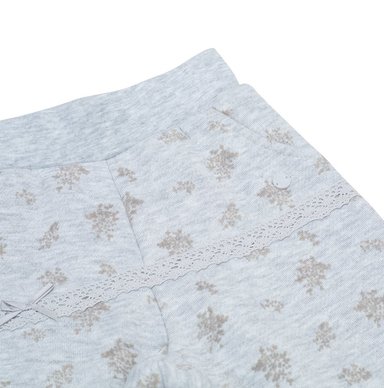 PANTALÓN DE BUZO BEBÉ NIÑA GRIS PILLIN - 3