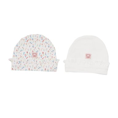 PACK GORRO 2 PCS BEBÉ NIÑA MULTICOLOR PILLÍN - 3