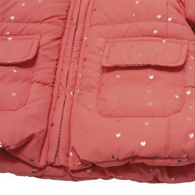 PARKA C/CAPUCHA BEBE  NIÑA ROSADO PILLIN - 4