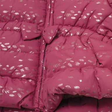 PARKA C/CAPUCHA BEBE  NIÑA BURDEO PILLIN - 4