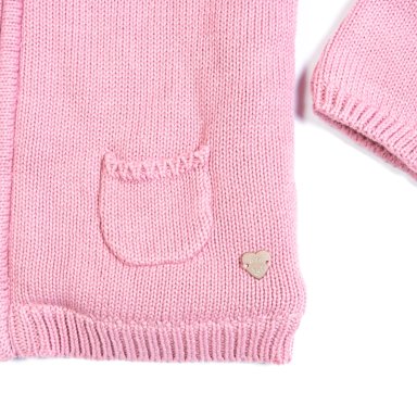 CHALECO BEBE  NIÑA ROSADO PILLIN - 3