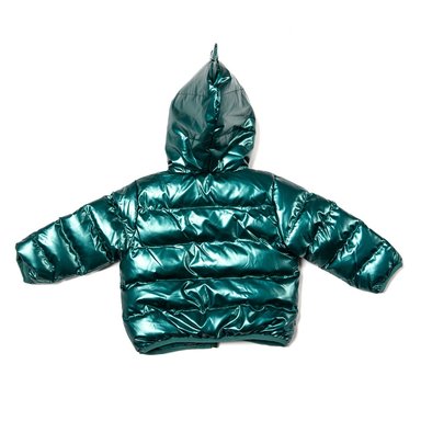 PARKA C/CAPUCHA BEBÉ NIÑO VERDE PILLIN - 4