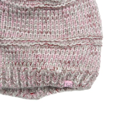 GORRO BEBÉ NIÑO POMPÓN GRIS CLARO PILLÍN - 2