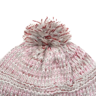 GORRO BEBÉ NIÑO POMPÓN GRIS CLARO PILLÍN - 3