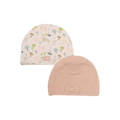 PACK GORRO BEBÉ NIÑA 2 PC MULTICOLOR PILLÍN - 1