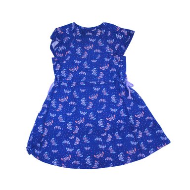 VESTIDO ALGODON NIÑA PILLIN AZUL PVW623AZU - 2