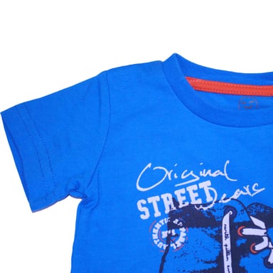 POLERA NIÑO PILLÍN PVW614AZL BEBE AZUL - 3