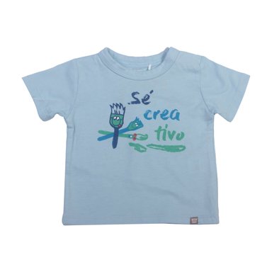 POLERA NIÑO PILLÍN PVW625CEL BEBE CELESTE - 1