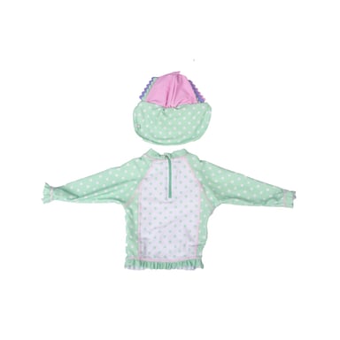TRAJE DE BAÑO BEBE NIÑA PILLÍN VERDE PVW845VER - 2