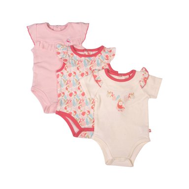 SET 3 PZAS BODY NIÑA MULTICOLOR PILLIN - 1