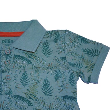 POLERA BEBE NIÑO VERDE PILLIN - 4