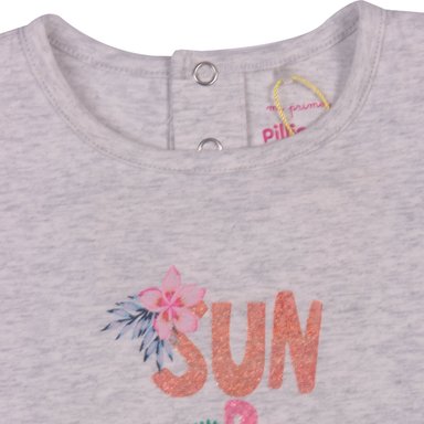 POLERA BEBE NIÑA GRIS CLARO PILLIN - 3