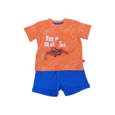 CONJUNTO BEBE NIÑO NARANJA PILLIN - 1
