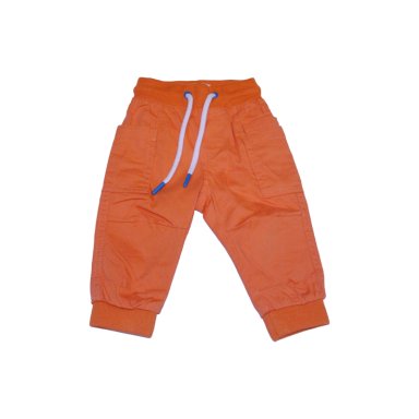 PANTALON BEBE NIÑO NARANJA PILLIN - 1