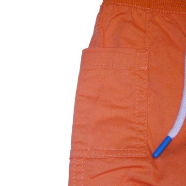 PANTALON BEBE NIÑO NARANJA PILLIN - 4