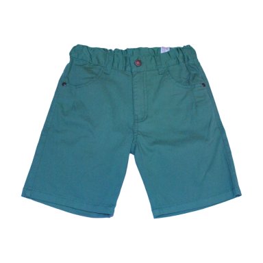 SHORT ALGODÓN NIÑO PILLÍN VERDE PVW804VER - 1