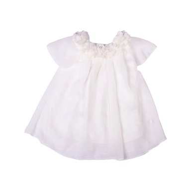 VESTIDO BEBE NIÑA BLANCO PILLIN - 1