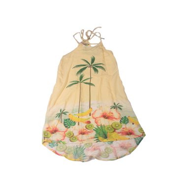 VESTIDO NIÑA PILLIN AMARILLO TVW808AMA - 1