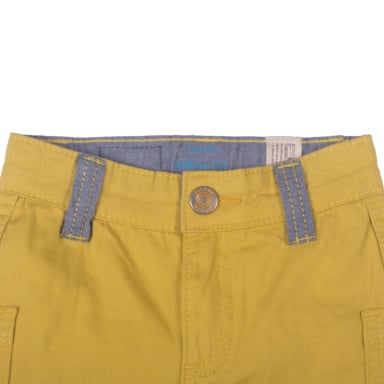 BERMUDA BEBE NIÑO EN COLOR AMARILLO PILLIN - 2