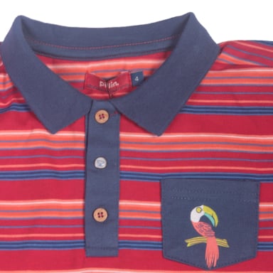 POLERA NIÑO PILLÍN PVW646ROJ BEBE ROJO - 2