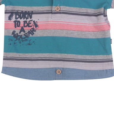 POLERA NIÑO PILLÍN PVW601GRI BEBE GRIS - 2