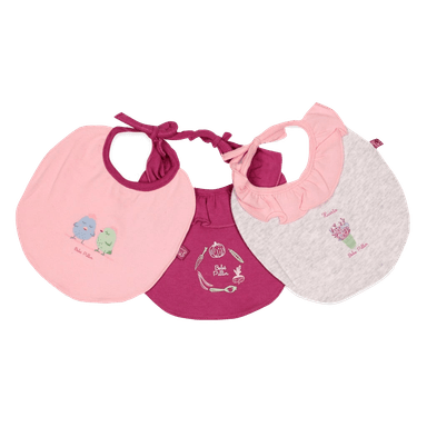 BABERO PILLÍN PVQ226SUR GAMUZA PACK 3PCS. BEBÉ MULTICOLOR - 1