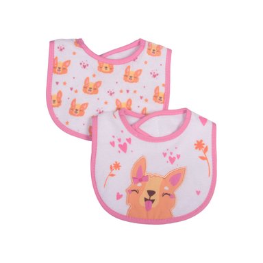 SET PILLÍN PRW167SUR 2 PZAS BABERO BEBÉ NIÑA MULTICOLOR - 1