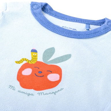 SET 2 PZAS BODY ORGÁNICO MANGA LARGA BEBÉ NIÑO MULTICOLOR PILLIN - 2