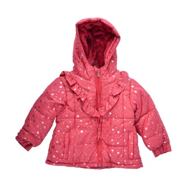 PARKA BEBE  NIÑA GUINDA PILLIN - 1