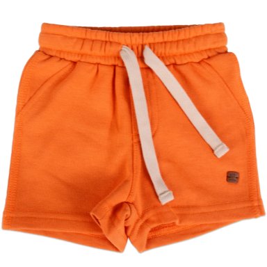 BERMUDA FRANELA BEBE NIÑO NARANJA PILLIN - 1