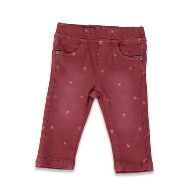 JEANS BEBÉ NIÑA ROJO PILLIN - 1