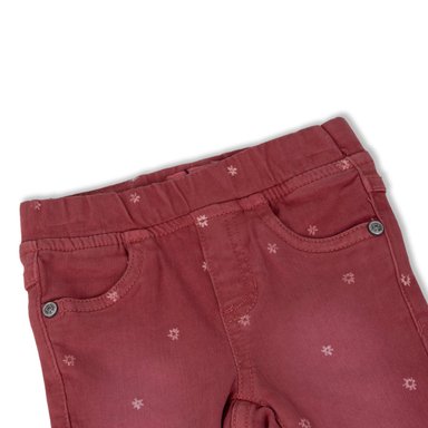 JEANS BEBÉ NIÑA ROJO PILLIN - 2