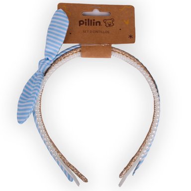 PINCHES & CINTILLOS BEBE NIÑA PILLÍN MULTICOLOR PAY127-23SUR - 1