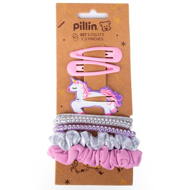 PINCHES & CINTILLOS BEBE NIÑA MULTICOLOR PILLIN - 1