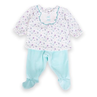CONJUNTO NIÑA PILLIN MENTA PVA304-24MEN BEBE - 1