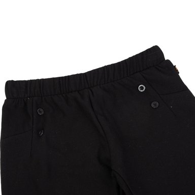 CALZA ALGODÓN NIÑA PILLÍN NEGRO - 2