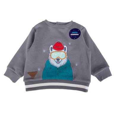 POLERÓN BEBE  GRIS PILLIN ( PVB532-25GRI ) - 1
