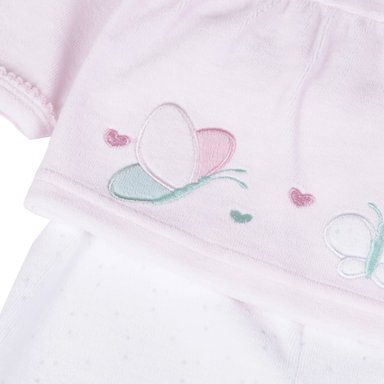 CONJUNTO BEBE ROSADO PILLIN ( PVB307-25ROS ) - 2