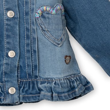 CHAQUETA  NIÑA DENIM PILLIN (PVC726-25DEN9M) - 3