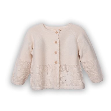 CHALECO  NIÑA CRUDO PILLIN (PVC906-25CRU24M) - 1