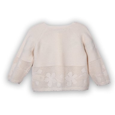 CHALECO  NIÑA CRUDO PILLIN (PVC906-25CRU24M) - 3